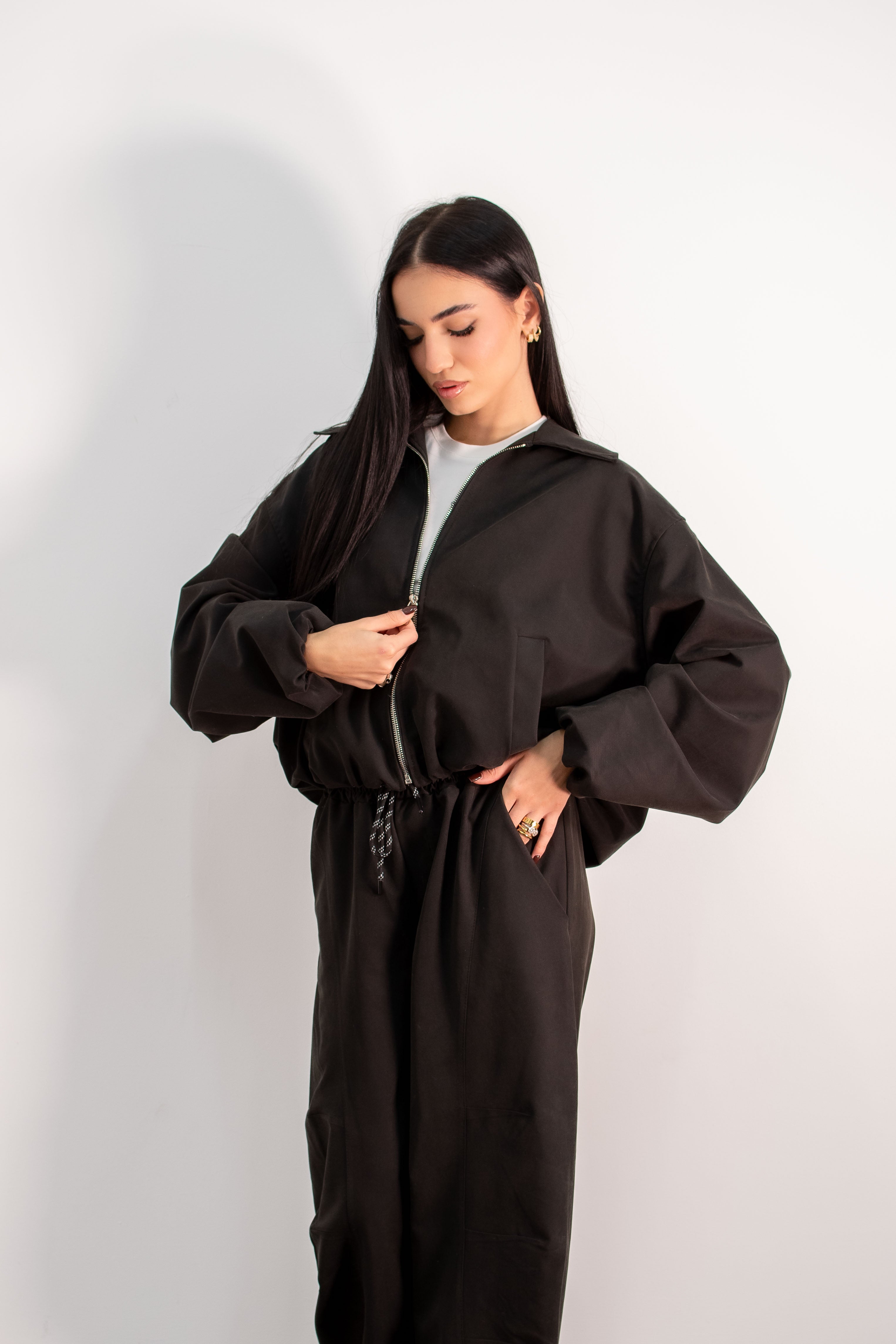 Giubbotto Noir By JustWest
