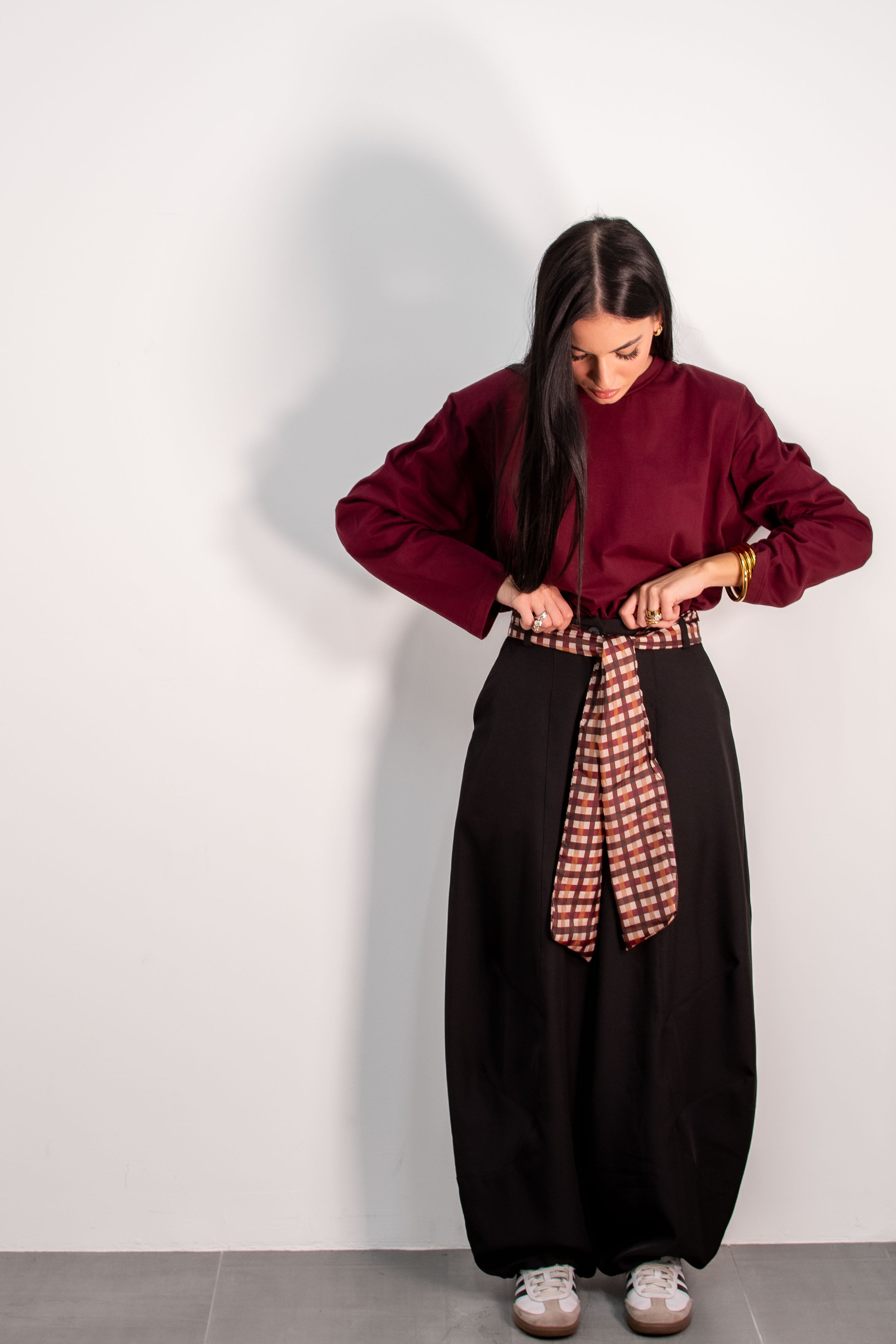 Pantaloni Foulard
