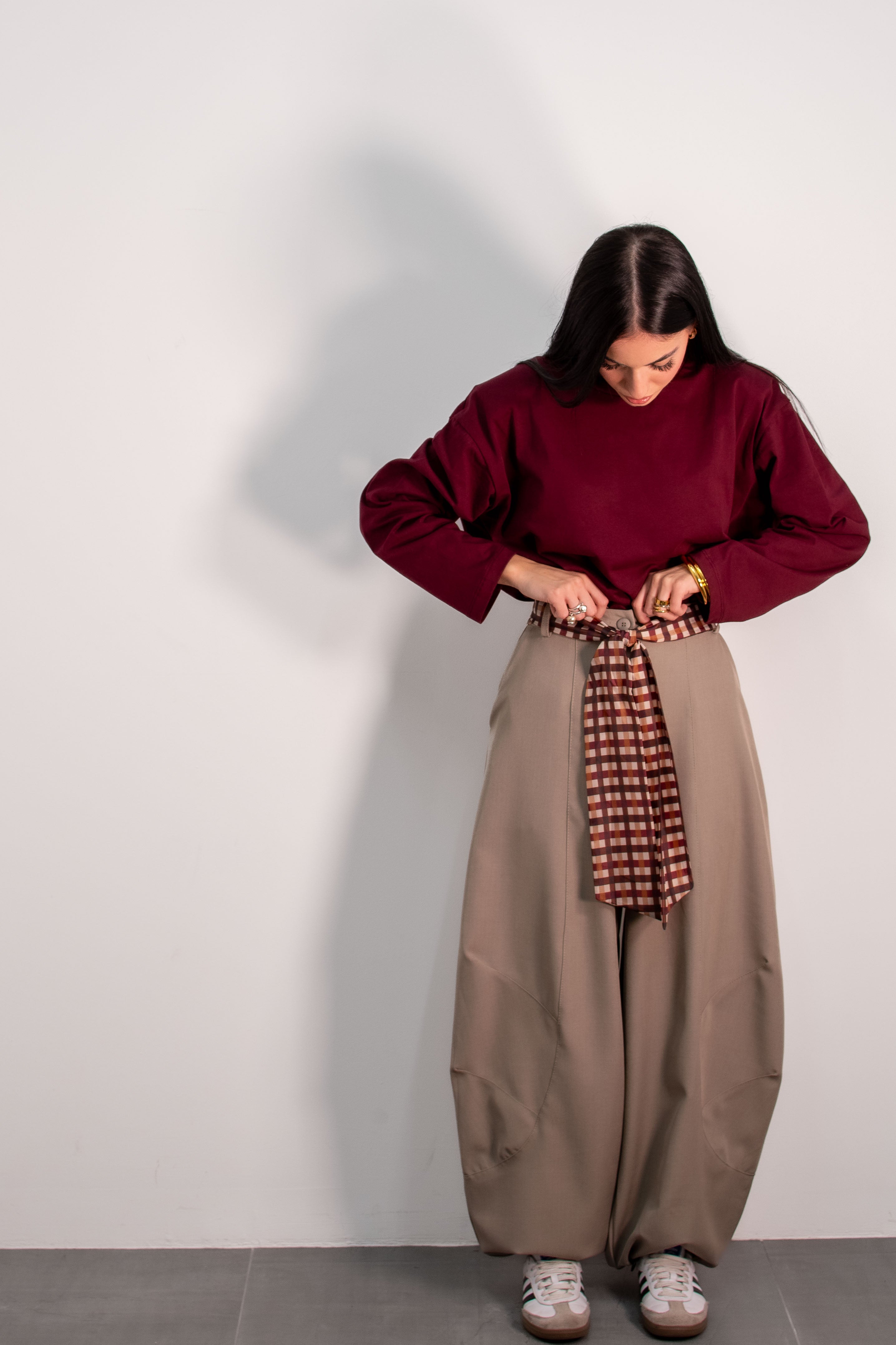 Pantaloni Foulard