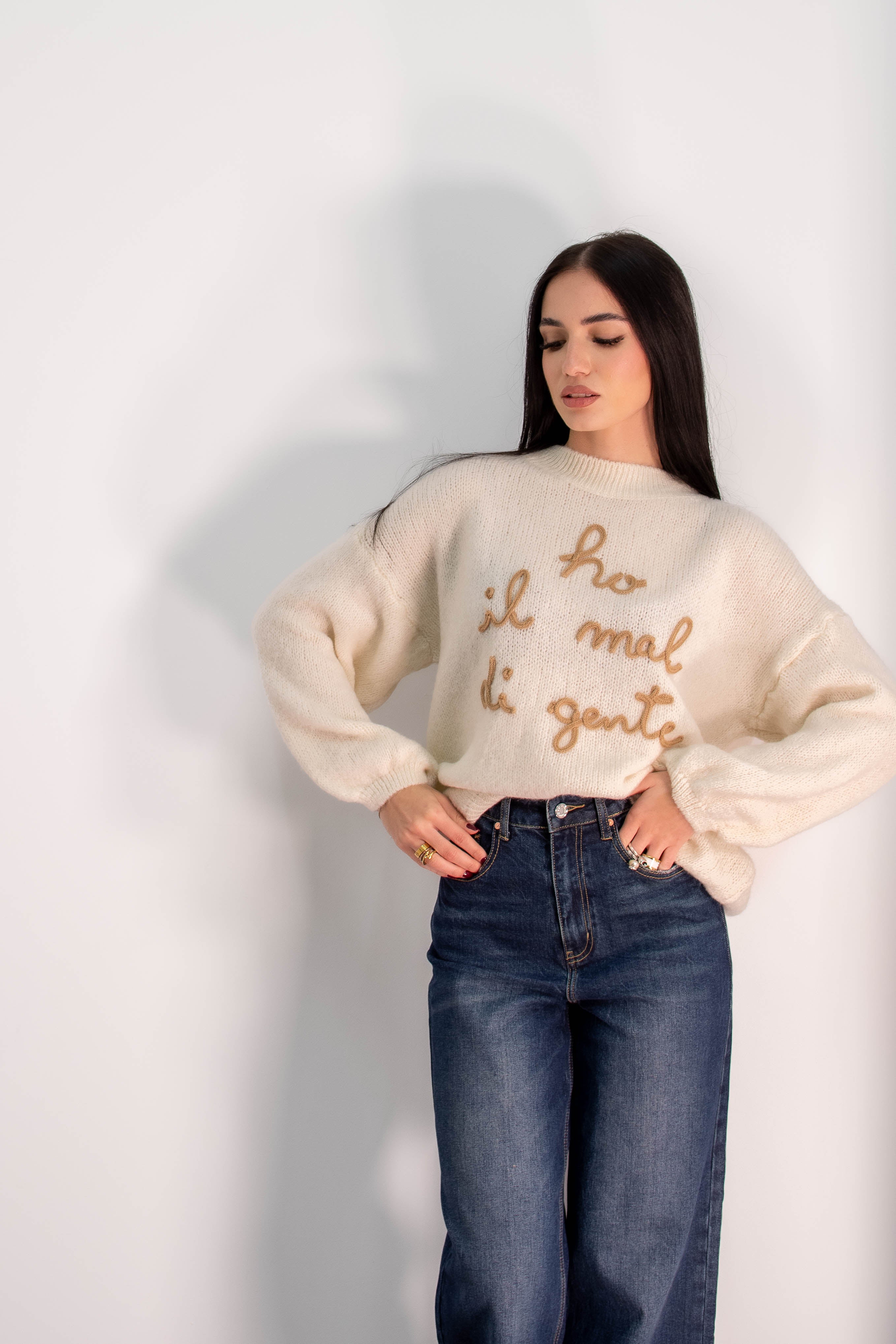 Maglione “Mal di gente”