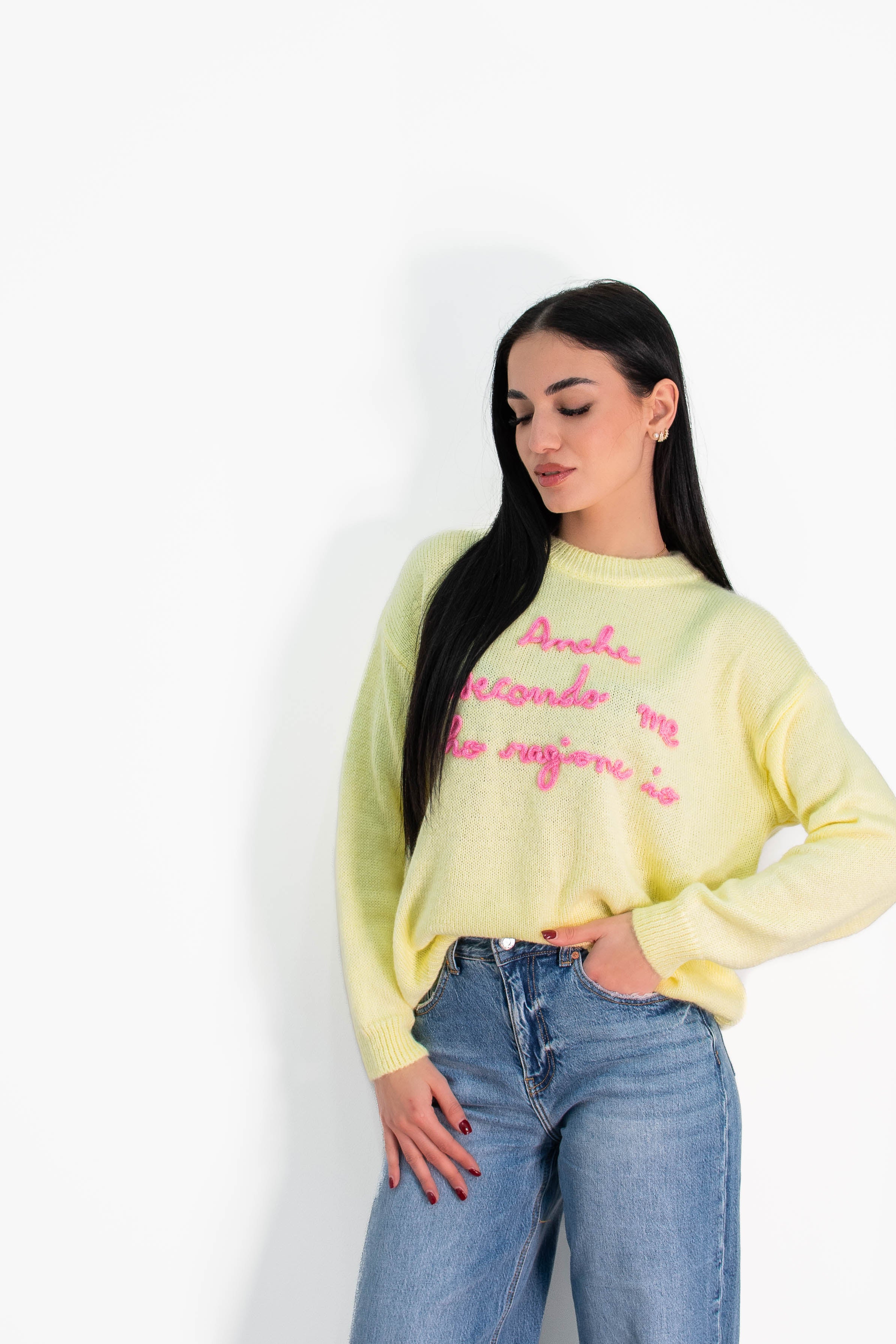 Maglione Ho ragione io 2.0