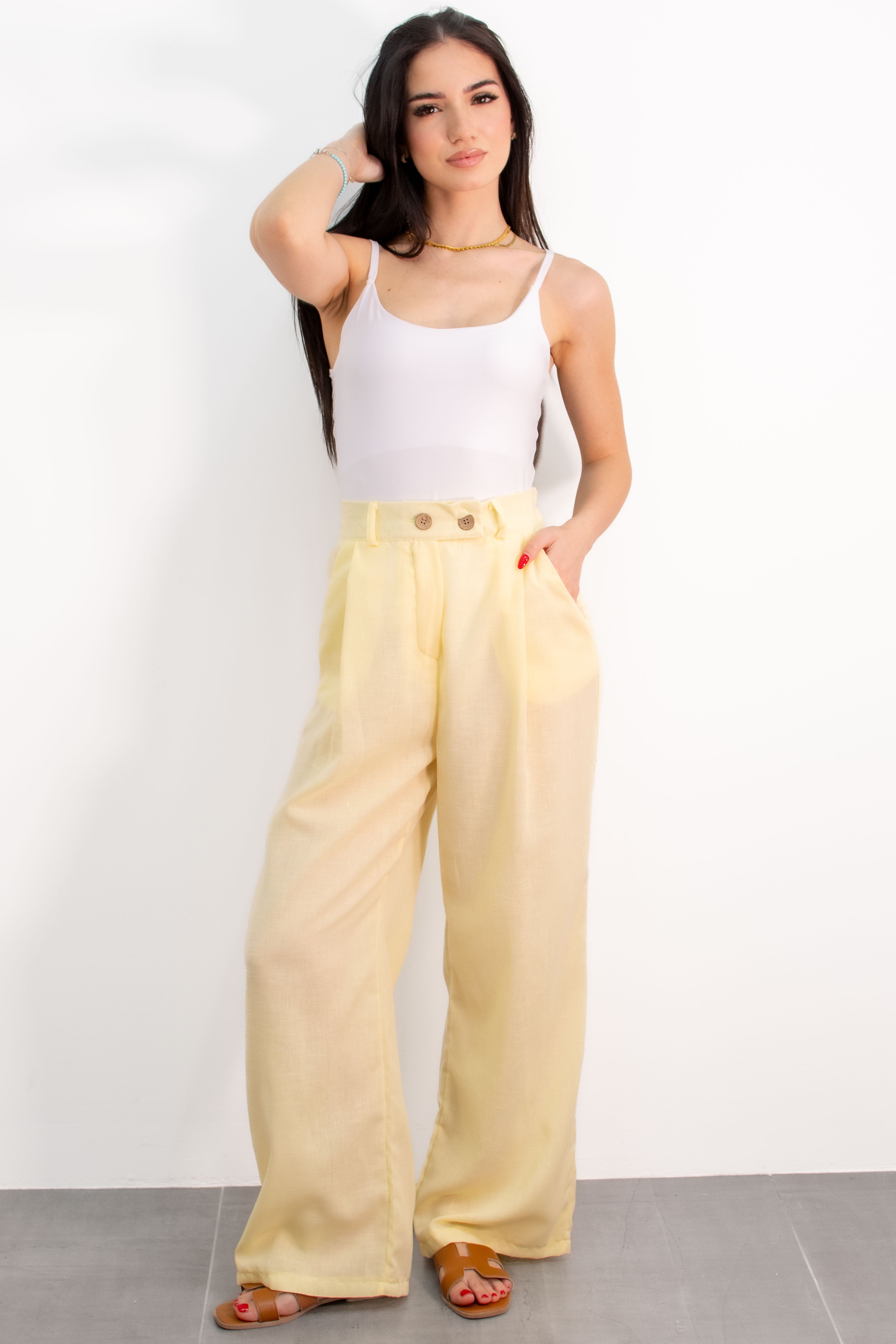Pantaloni Lino