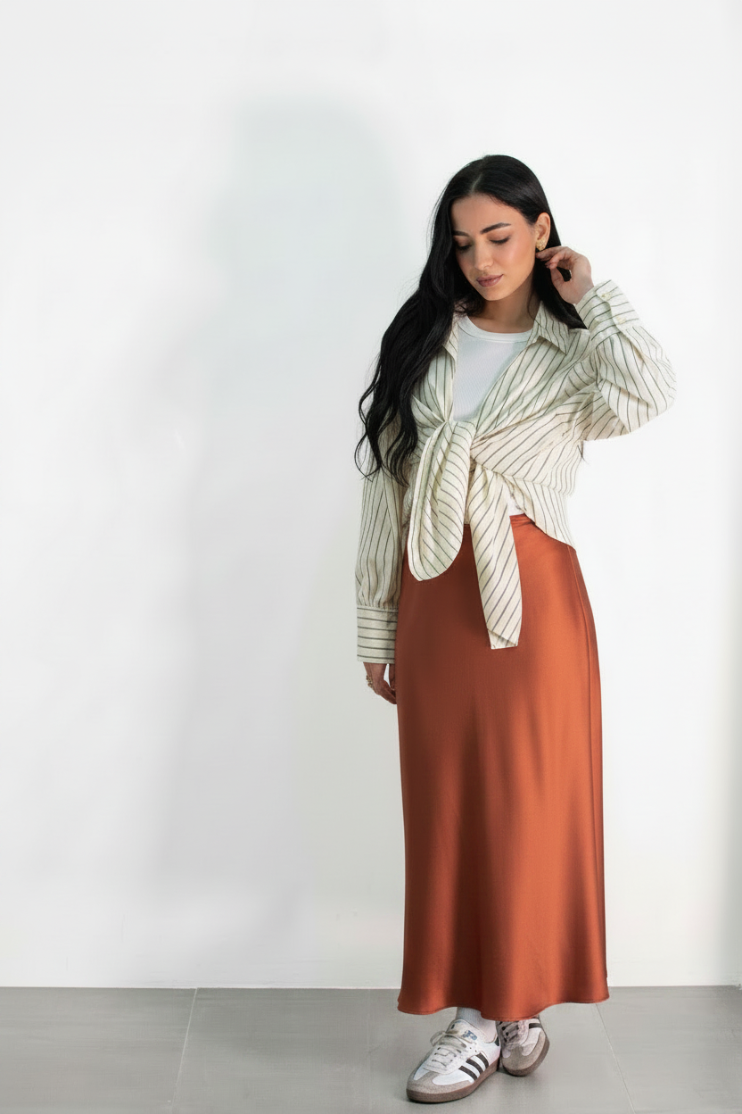 Satin Skirt