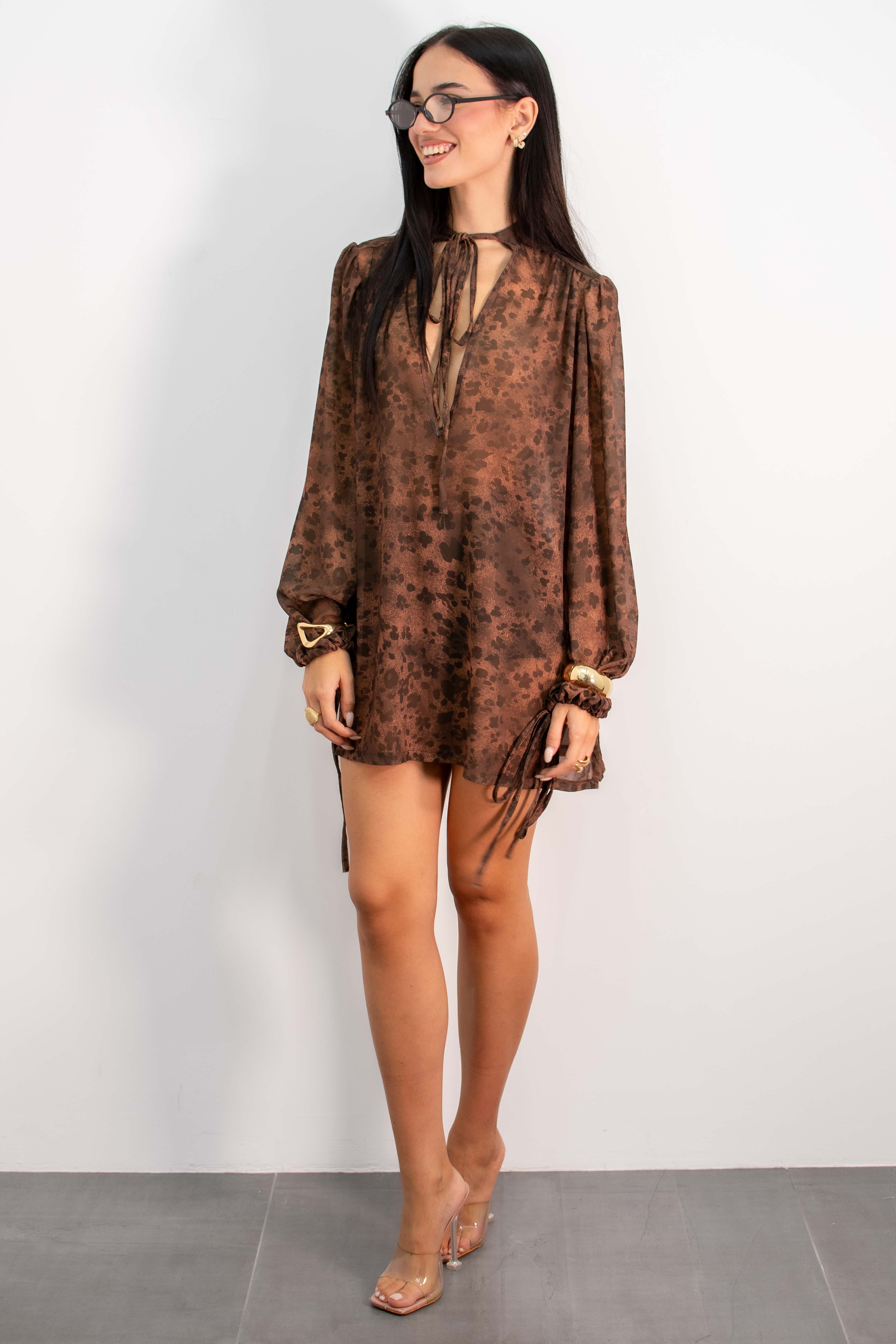 Blusa Animalier