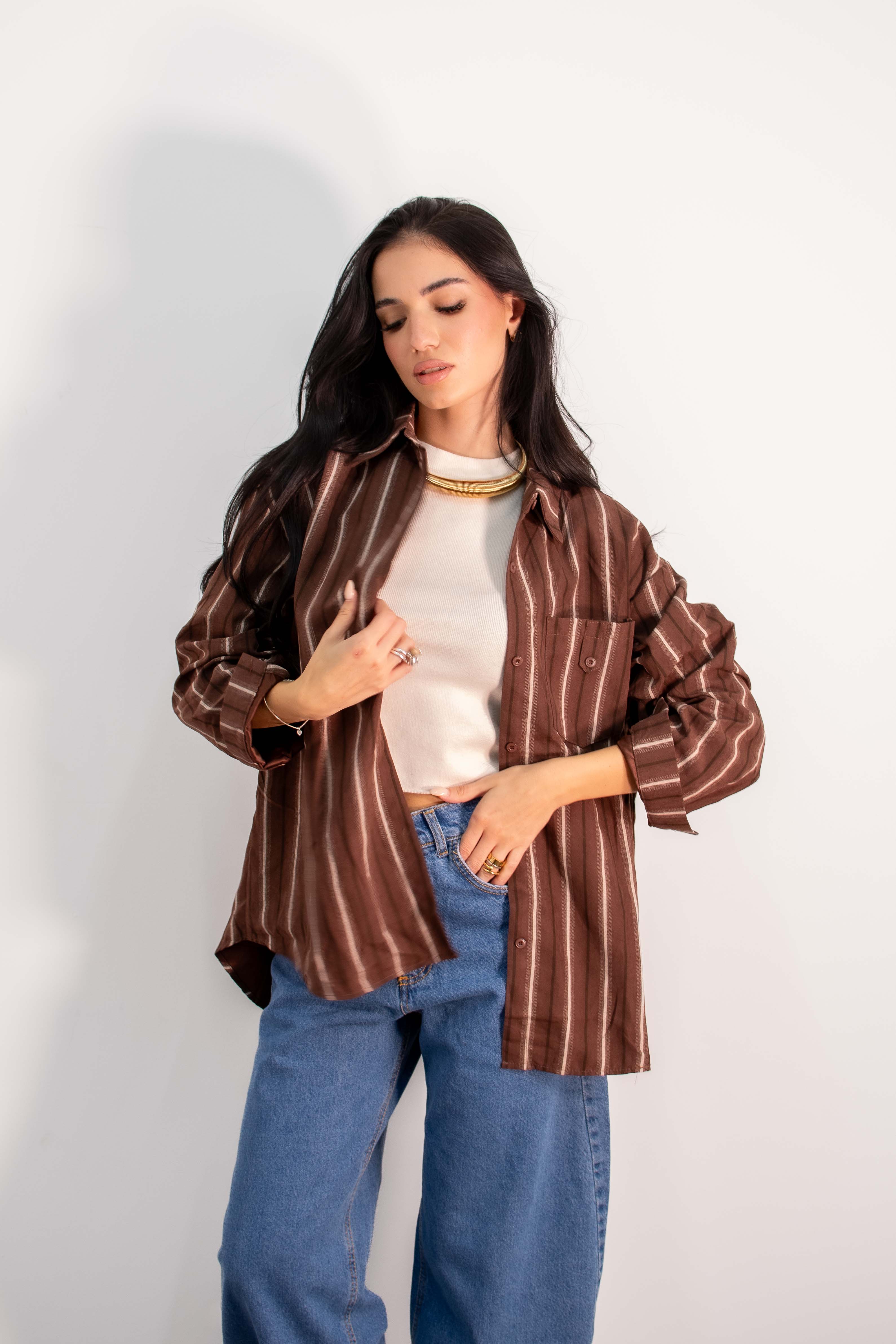 Camicia Saddle