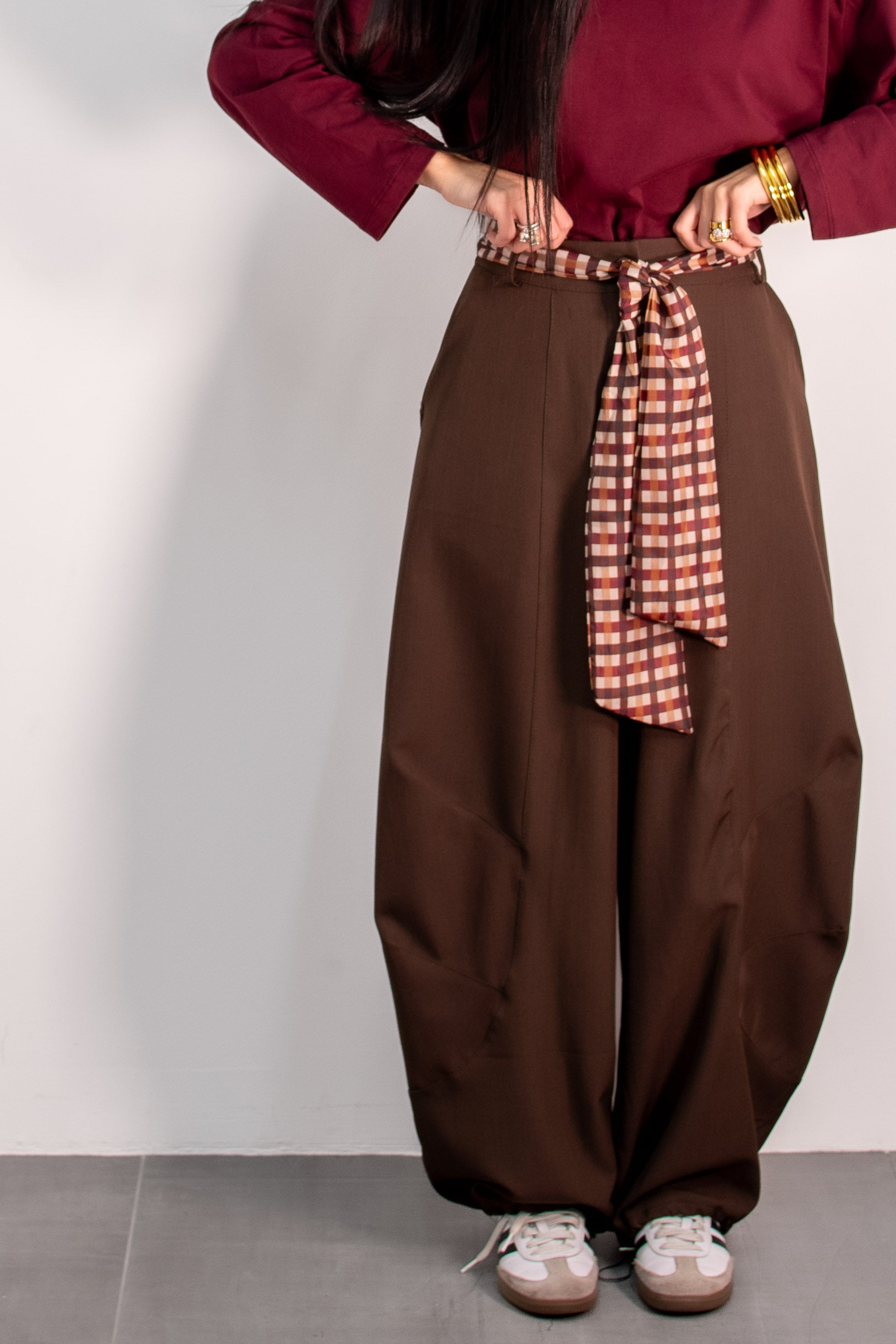 Pantaloni Foulard