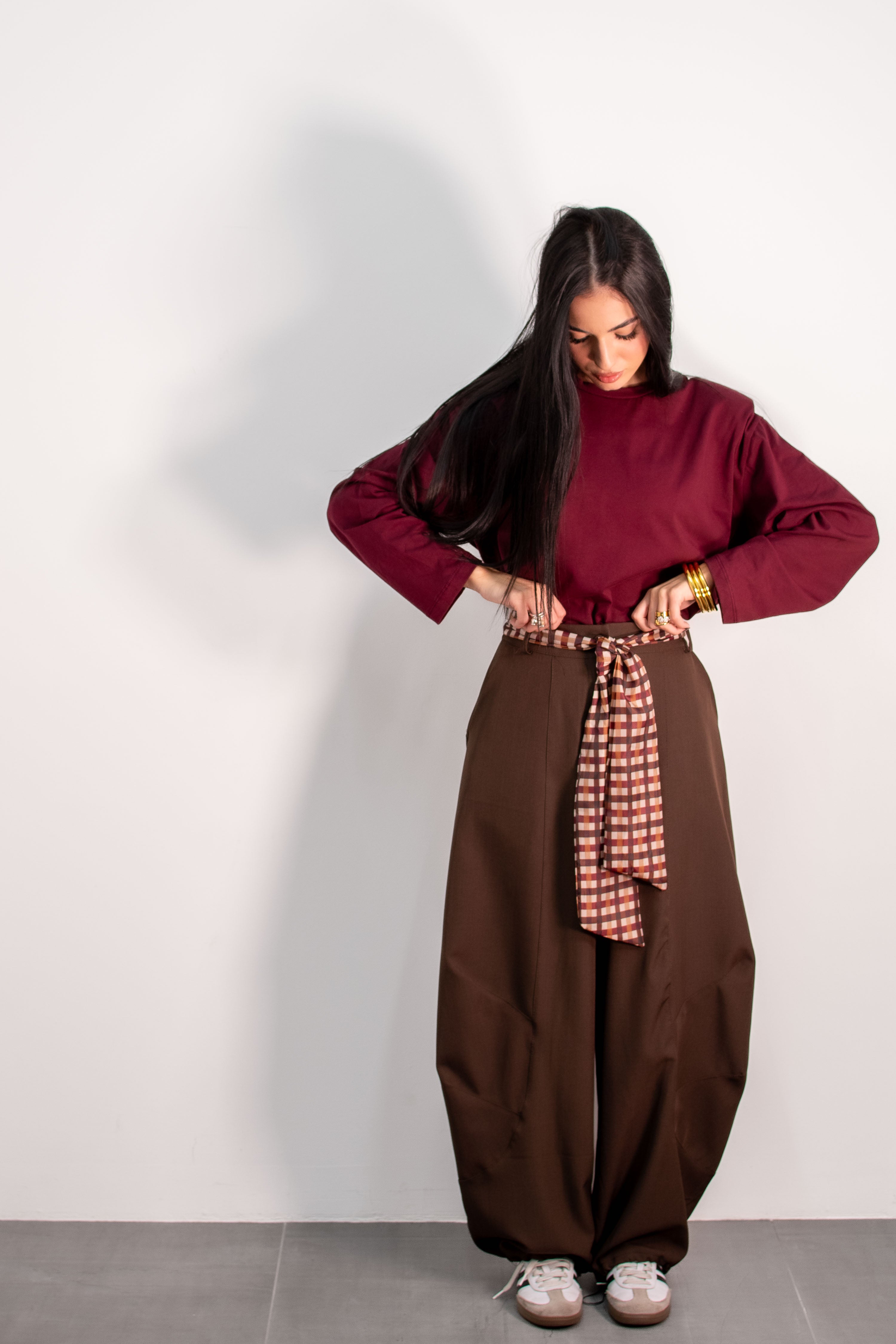 Pantaloni Foulard