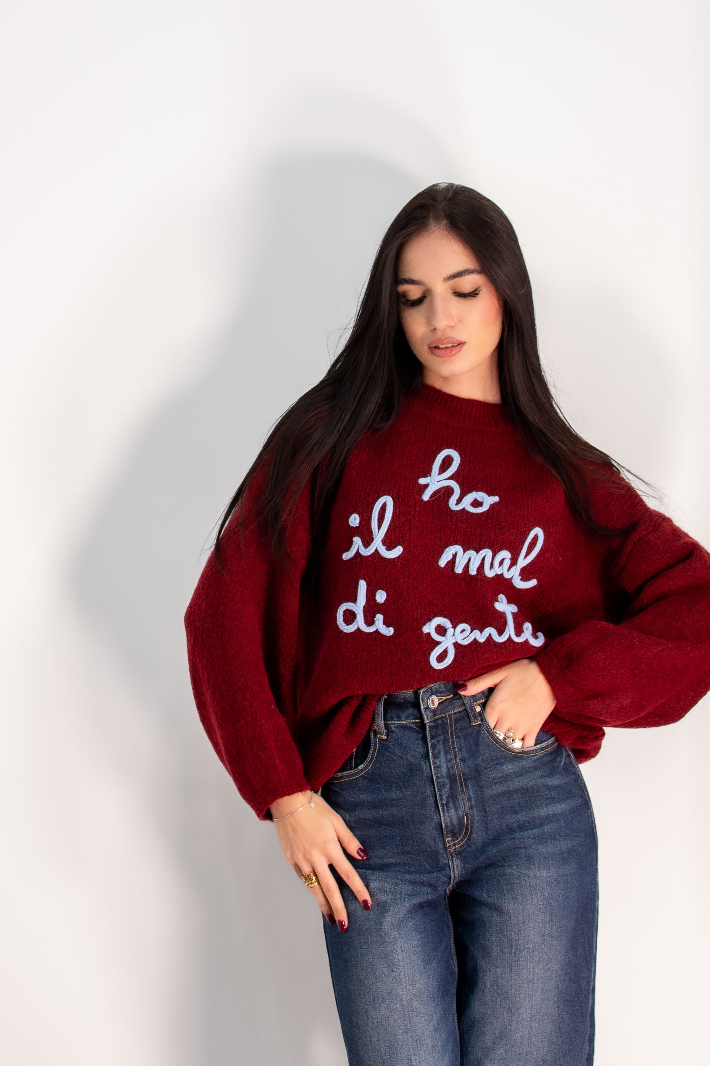 Maglione “Mal di gente”