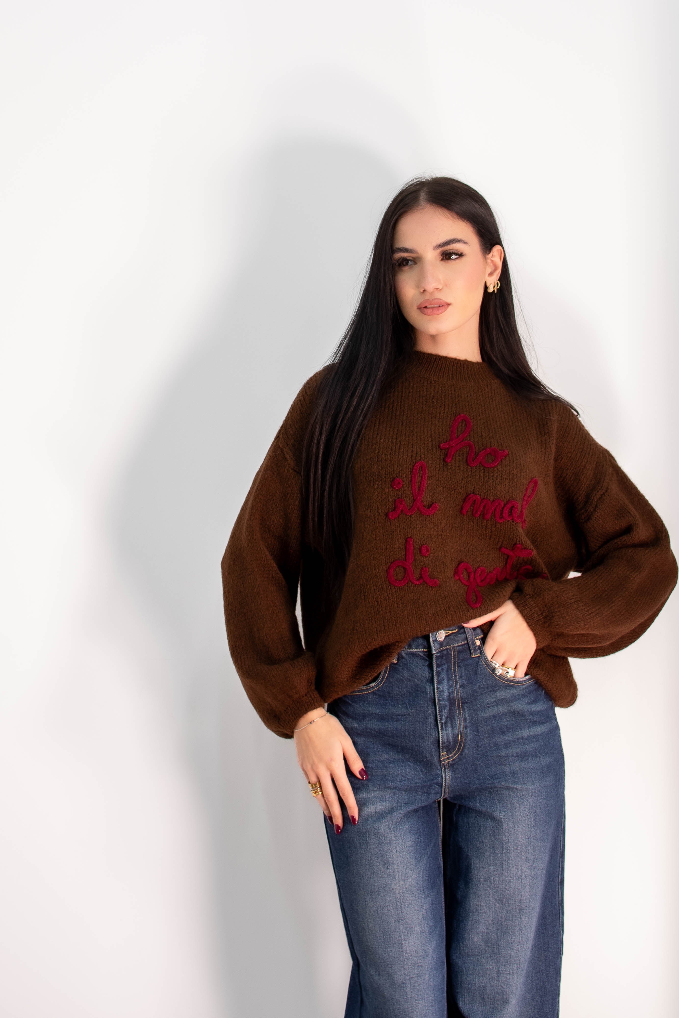 Maglione “Mal di gente”