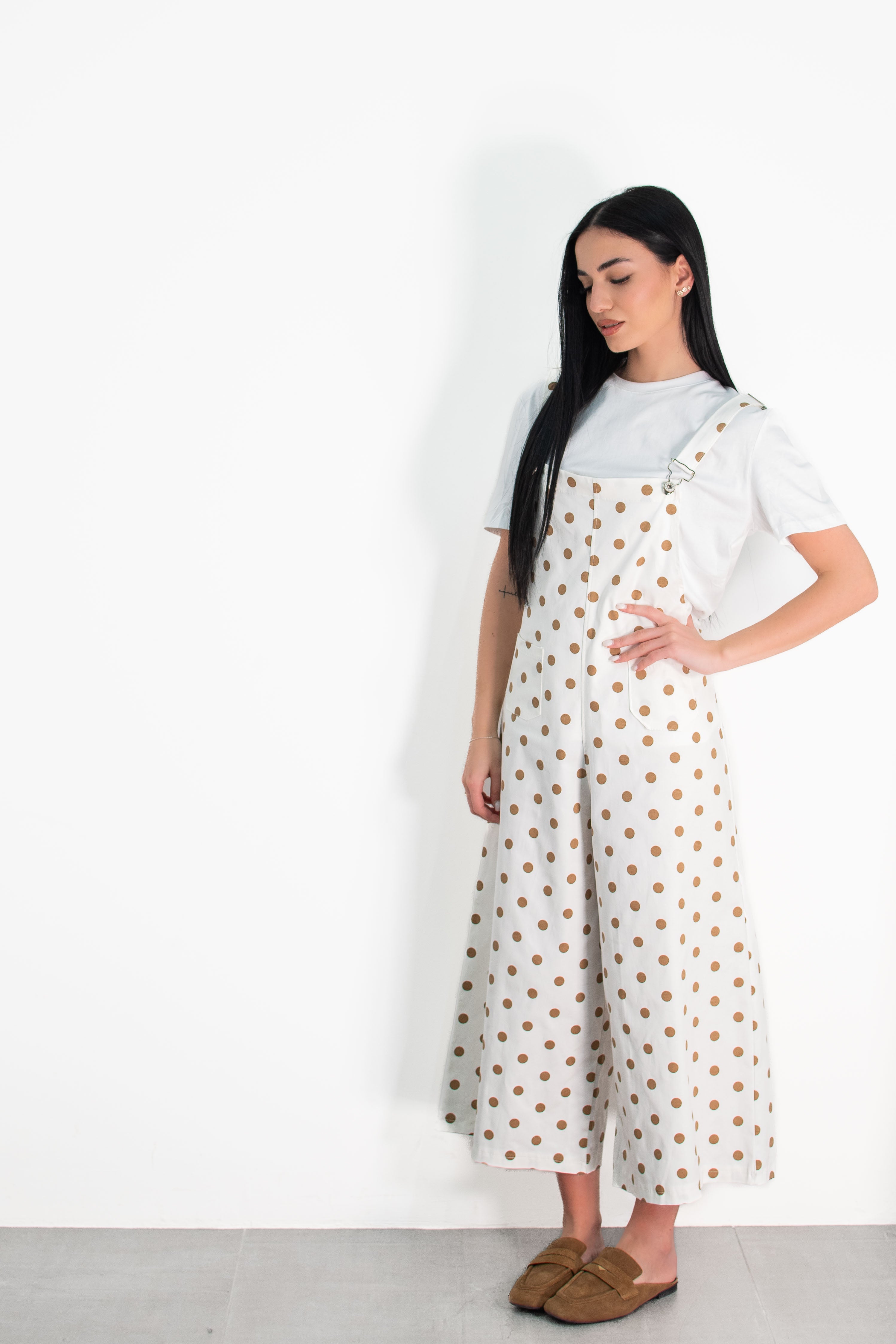 Salopette Pois