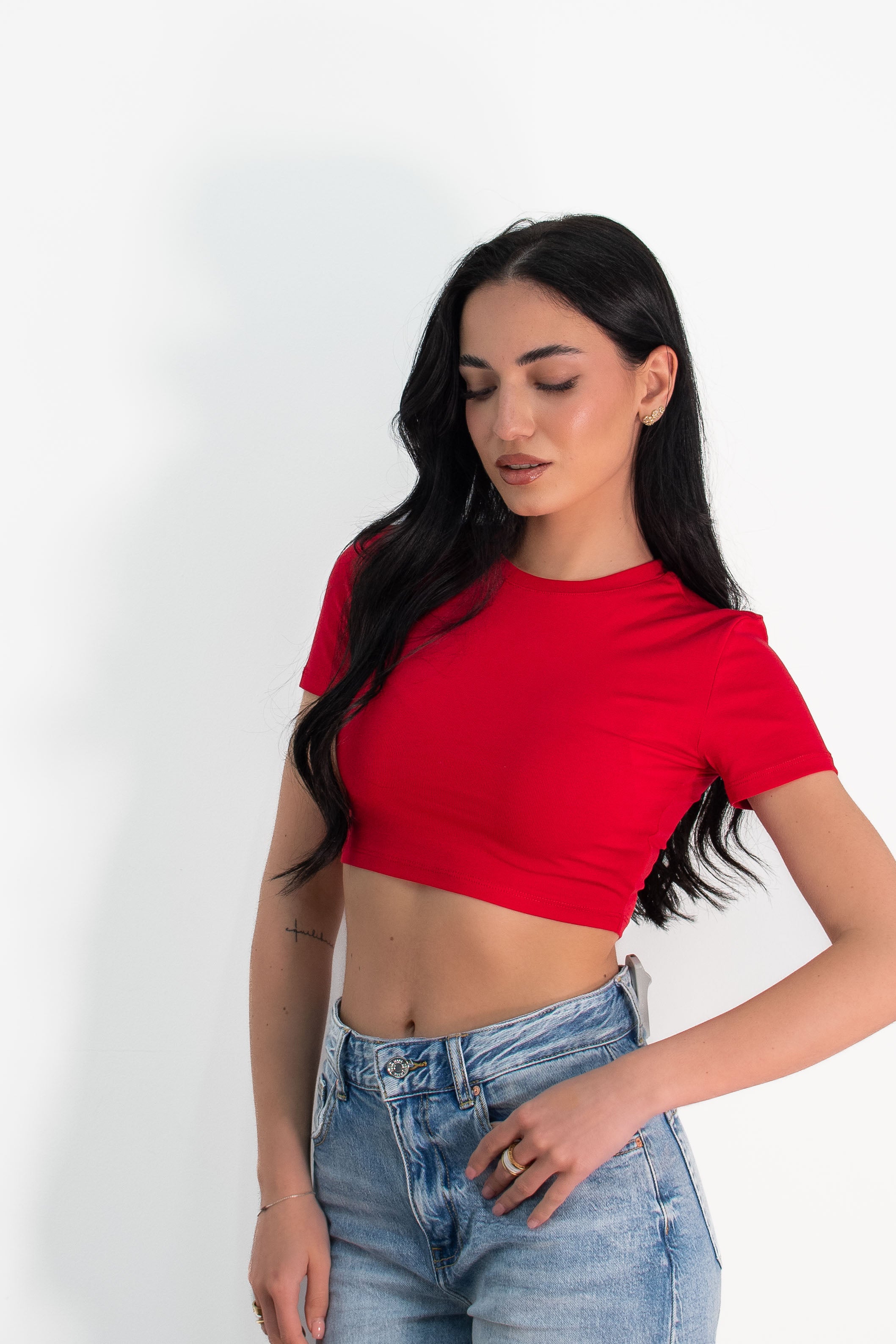 T-shirt Crop By Lumina