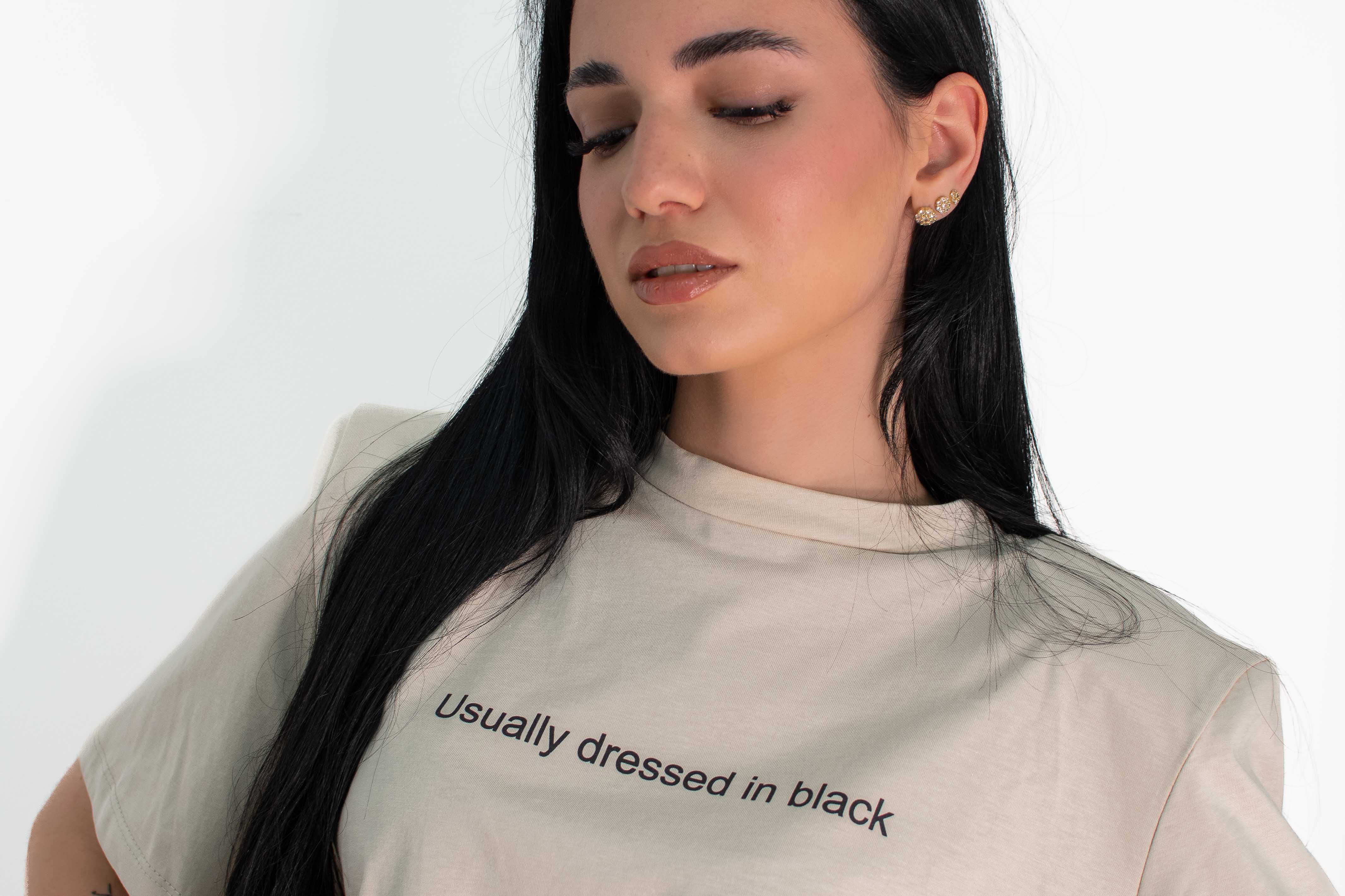 T-shirt Usually By JustWest